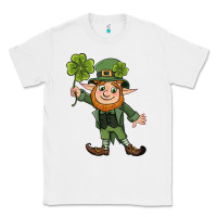 White St. Patrick's day elf Classic Tee - CowGirlArtShop