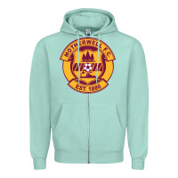 Seafoam motherwell-fc Zipper Hoodie - linhVisuals