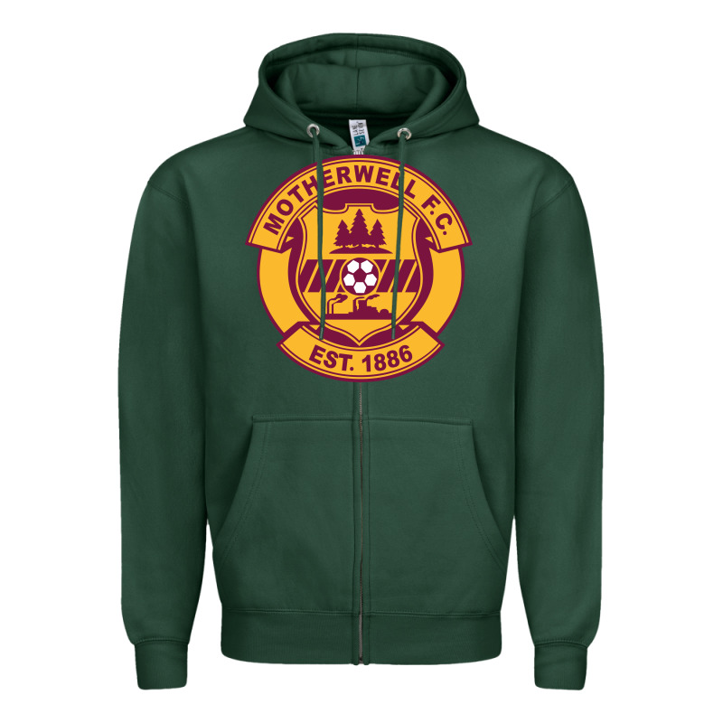 Motherwell-fc Zipper Hoodie by linhVisuals | Teevron