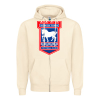 Sandshell ipswich-town-fc Zipper Hoodie - linhVisuals