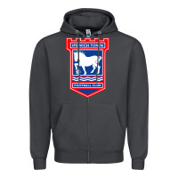 Smoke ipswich-town-fc Zipper Hoodie - linhVisuals