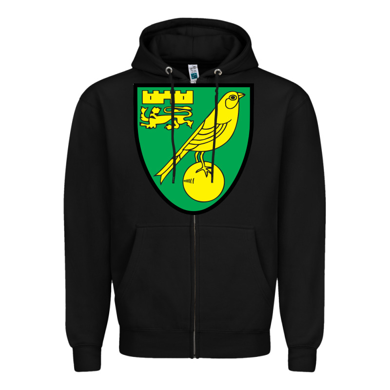 Norwich-fc Zipper Hoodie by linhVisuals | Teevron