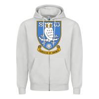Dove Grey sheffield-united Zipper Hoodie - linhVisuals