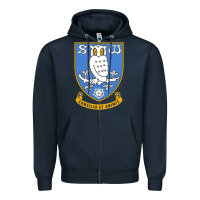 Navy sheffield-united Zipper Hoodie - linhVisuals
