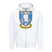 White sheffield-united Zipper Hoodie - linhVisuals