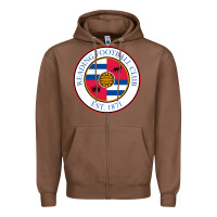 Chestnut reading-fc Zipper Hoodie - linhVisuals