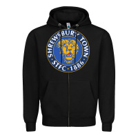 Black shrewsbury-town-FC Zipper Hoodie - linhVisuals