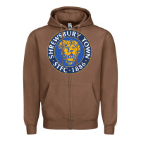 Chestnut shrewsbury-town-FC Zipper Hoodie - linhVisuals