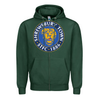 Sports Green shrewsbury-town-FC Zipper Hoodie - linhVisuals