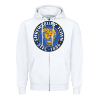 White shrewsbury-town-FC Zipper Hoodie - linhVisuals