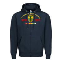 Navy 18th military police brigade vietnam veteran veterans day Zipper Hoodie - linhVisuals