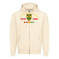 Sandshell 18th military police brigade vietnam veteran veterans day Zipper Hoodie - linhVisuals