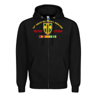 Black 18th military police brigade vietnam veteran veterans day Zipper Hoodie - linhVisuals
