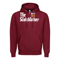 Burgundy the scotch father t shirt funny whiskey lover gifts Zipper Hoodie - linhVisuals