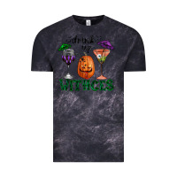 Cloud Black drink up withces halloween Vintage Tee - RanaPortraitStore