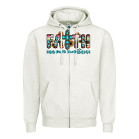 Faith Can Move Mountains Zipper Hoodie | Teevron
