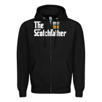Black the scotch father t shirt funny whiskey lover gifts Zipper Hoodie - linhVisuals