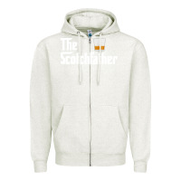Oatmeal Heather the scotch father t shirt funny whiskey lover gifts Zipper Hoodie - linhVisuals