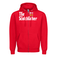 Red the scotch father t shirt funny whiskey lover gifts Zipper Hoodie - linhVisuals