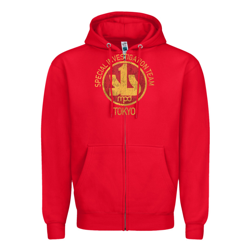 Japanese Police Swat Sit Tokyo Special Investigation Zipper Hoodie by linhVisuals | Teevron