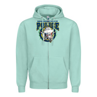 Seafoam motorcycle police law enforcement Zipper Hoodie - linhVisuals