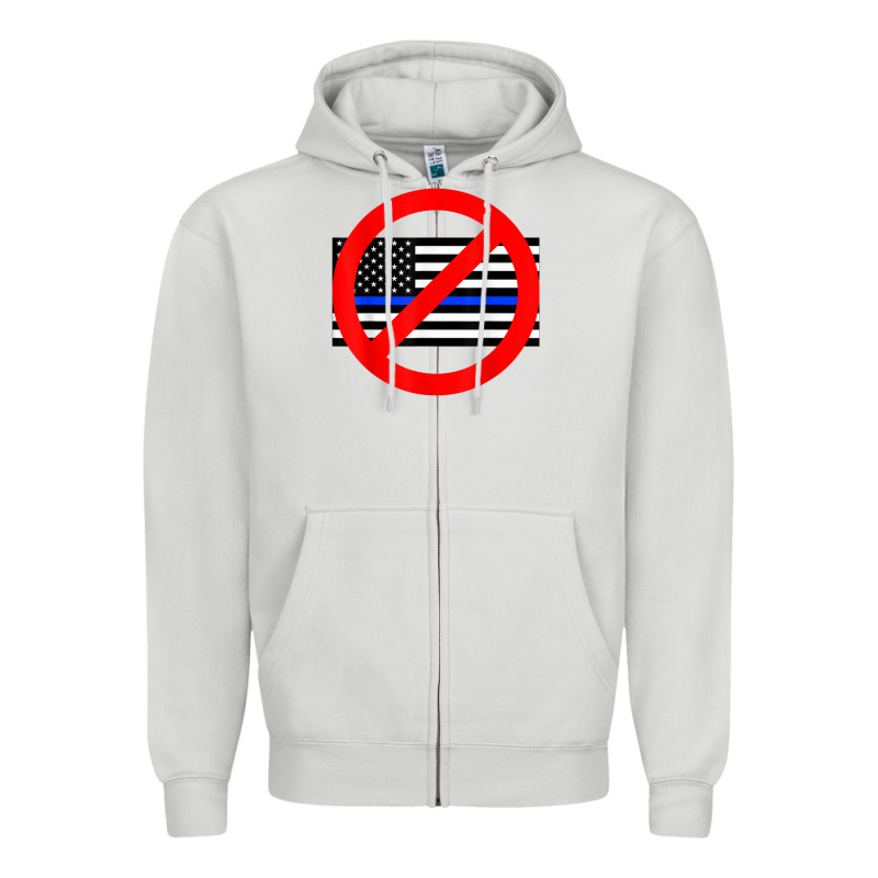 Anti Police State Tee Zipper Hoodie by linhVisuals | Teevron