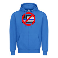 True Royal anti police state tee Zipper Hoodie - linhVisuals
