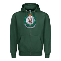 Sports Green australia new south wales police force Zipper Hoodie - linhVisuals