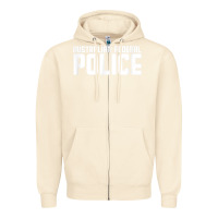 Sandshell australian federal police Zipper Hoodie - linhVisuals