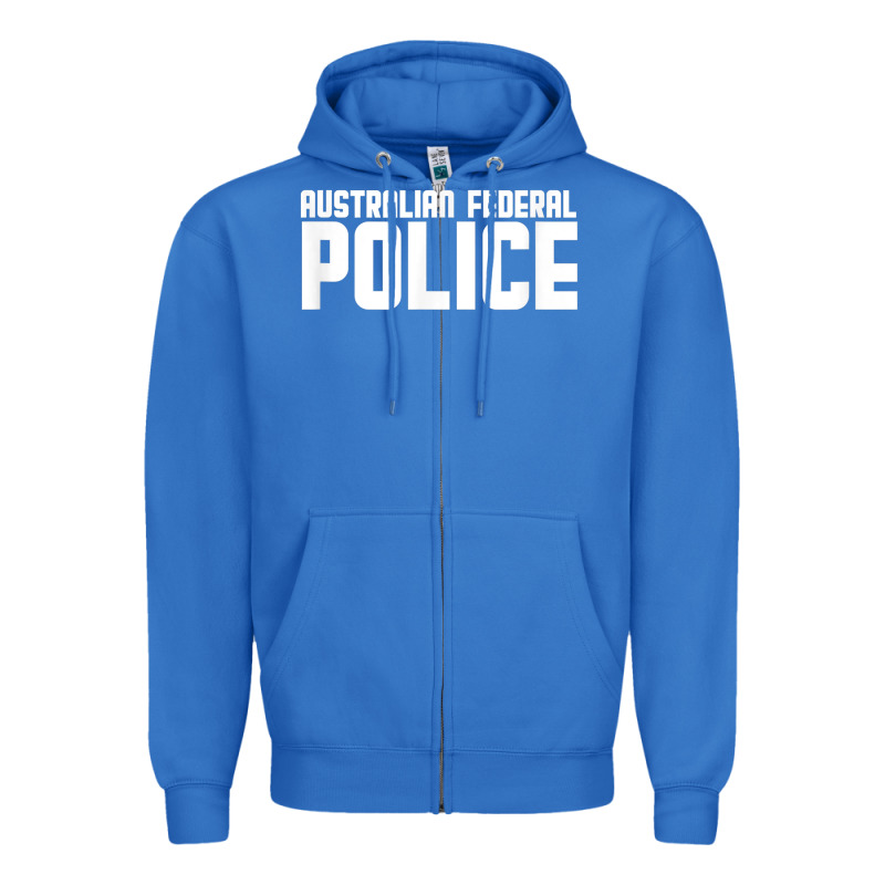 Australian Federal Police Zipper Hoodie by linhVisuals | Teevron