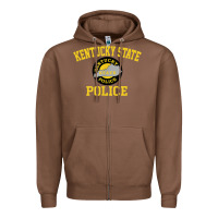 Chestnut kentucky state police Zipper Hoodie - linhVisuals