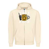 Sandshell kids future police officer policeman Zipper Hoodie - linhVisuals
