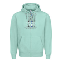 Seafoam boston police shirt saint michael police officer prayer Zipper Hoodie - linhVisuals
