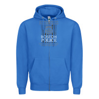 True Royal boston police shirt saint michael police officer prayer Zipper Hoodie - linhVisuals