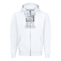 White boston police shirt saint michael police officer prayer Zipper Hoodie - linhVisuals