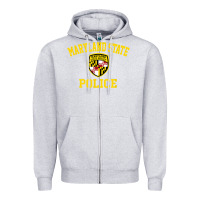 Maryland State Police Zipper Hoodie | Teevron