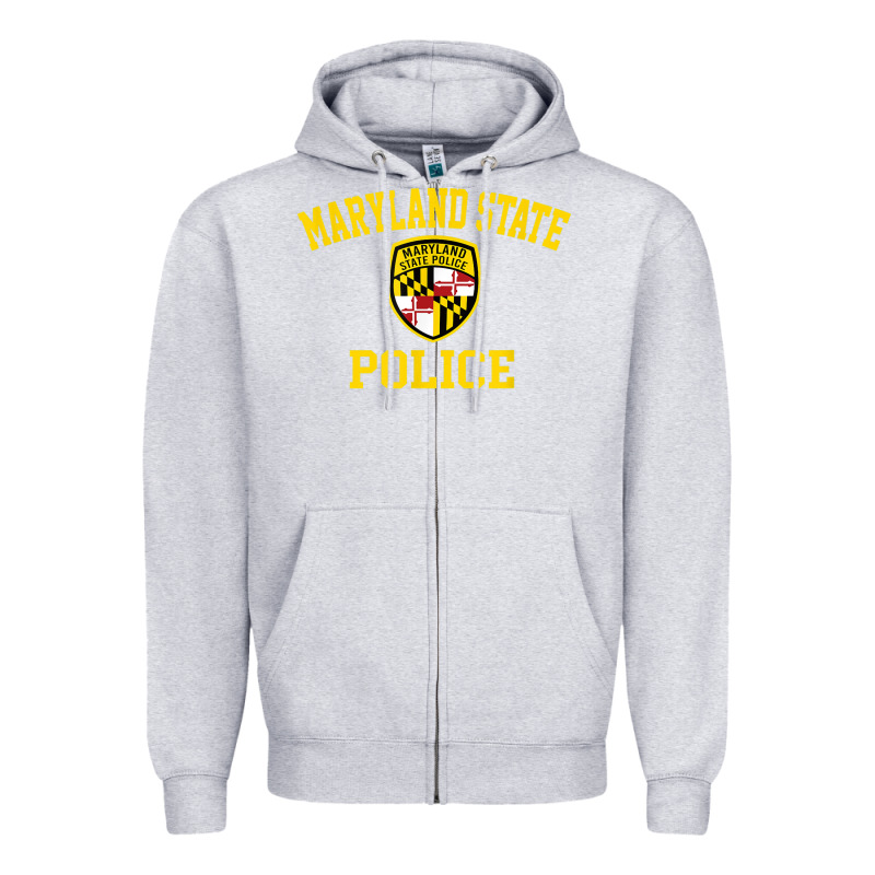 Maryland State Police Zipper Hoodie by linhVisuals | Teevron