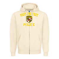 Sandshell maryland state police Zipper Hoodie - linhVisuals