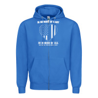 True Royal national police week shirt in memory and honor us flag Zipper Hoodie - linhVisuals