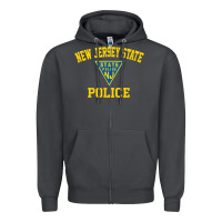 Smoke new jersey state police Zipper Hoodie - linhVisuals