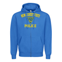 True Royal new jersey state police Zipper Hoodie - linhVisuals