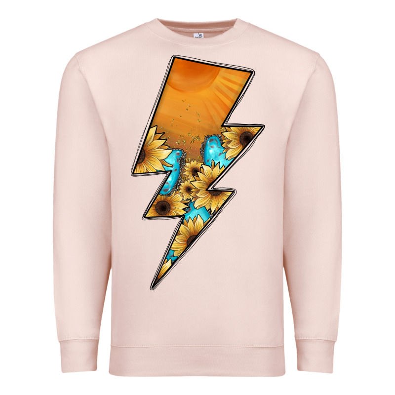 Lightning Bolt Premium Sweatshirt by JahusDesignShop | Teevron