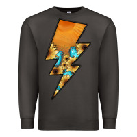 Smoke Lightning Bolt Premium Sweatshirt - JahusDesignShop