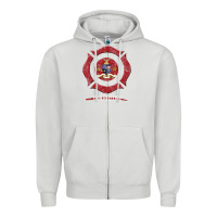 Dove Grey new orleans firefighter shirt firefighter gifts louisiana Zipper Hoodie - linhVisuals