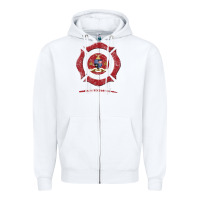 White new orleans firefighter shirt firefighter gifts louisiana Zipper Hoodie - linhVisuals
