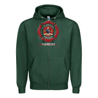 Sports Green new orleans firefighter shirt firefighter gifts louisiana Zipper Hoodie - linhVisuals