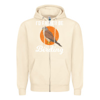 Sandshell birding birdwatching kestrel bird bird Zipper Hoodie - linhVisuals