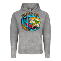 Cloud Rock Summer Vibes Vintage Hoodie - CowhideDigitalArt