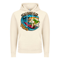 Vintage Artic Summer Vibes Vintage Hoodie - CowhideDigitalArt
