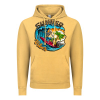 Vintage Mustard Summer Vibes Vintage Hoodie - CowhideDigitalArt